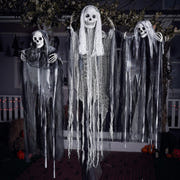 JOYIN 3-Pack Hanging Skeleton Ghosts