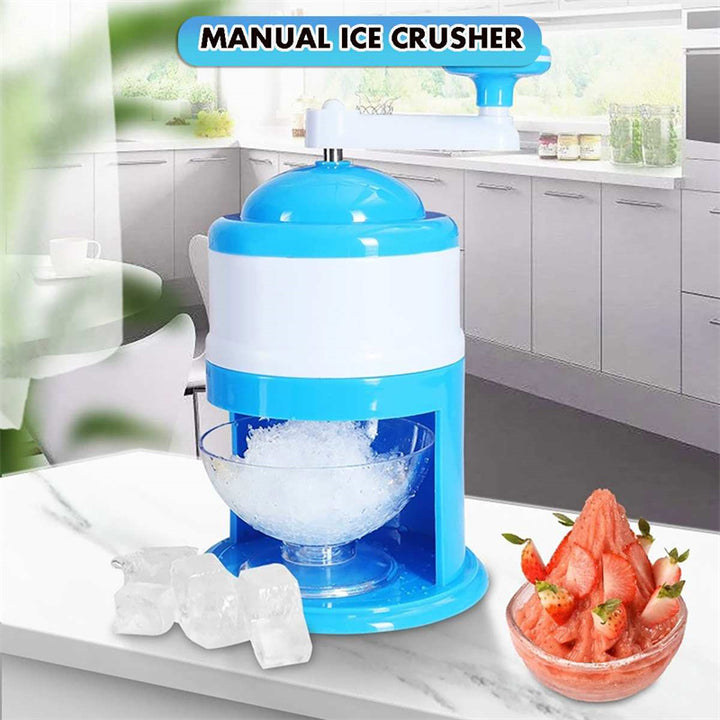Portable Manual Ice Crushers Hand Crank Ice Shaver Summer Gadgets