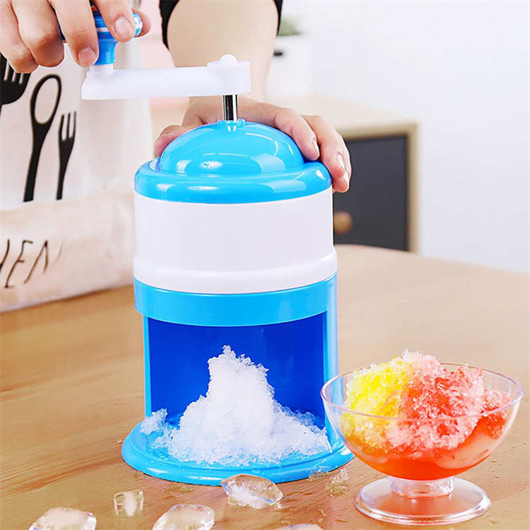 Portable Manual Ice Crushers Hand Crank Ice Shaver Summer Gadgets