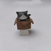 Kawaii Mini Cat Ornament Garden kitten statue Gift For Kids