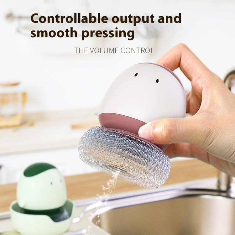 Automatic Liquid Filling Dishwashing Brush